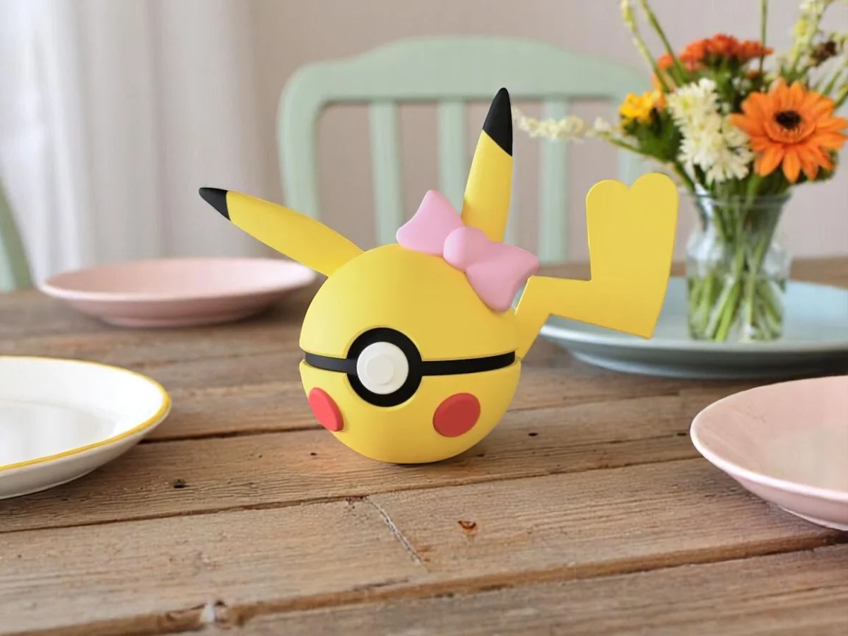 pokeball Pikachu Fille